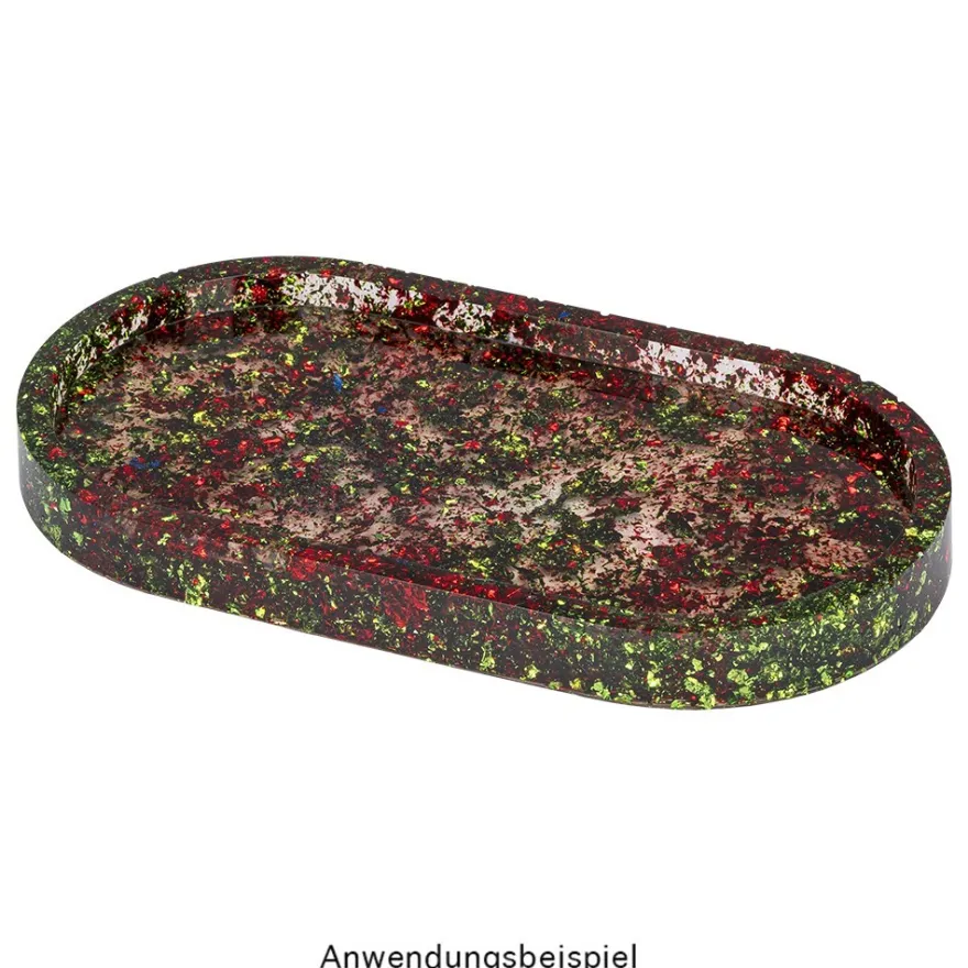 Silikonform Tablett 2, Größe 17,4cm x 9,6cm x 1,7cm
