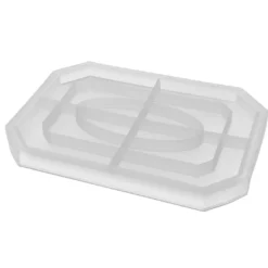Silikonform Tablett 1, Größe Tablett: 24,7cm x 17,1cm x 1,6cm