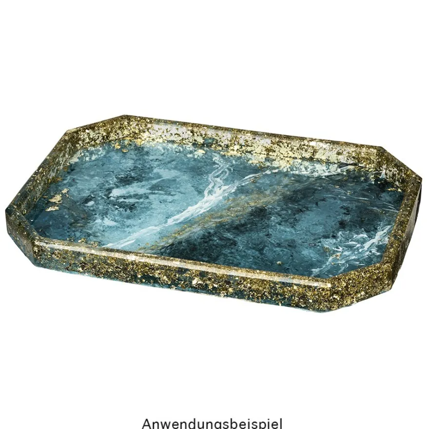 Silikonform Tablett 1, Größe Tablett: 24,7cm x 17,1cm x 1,6cm