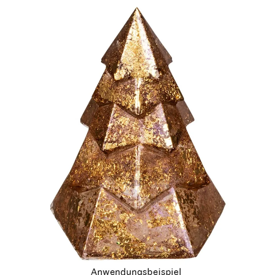 Silikonform Tannenbaum 1, Größe Figur: 7,5cm x 5,3cm x 5,6cm