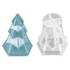 Silikonform Tannenbaum 1, Größe Figur: 7,5cm x 5,3cm x 5,6cm