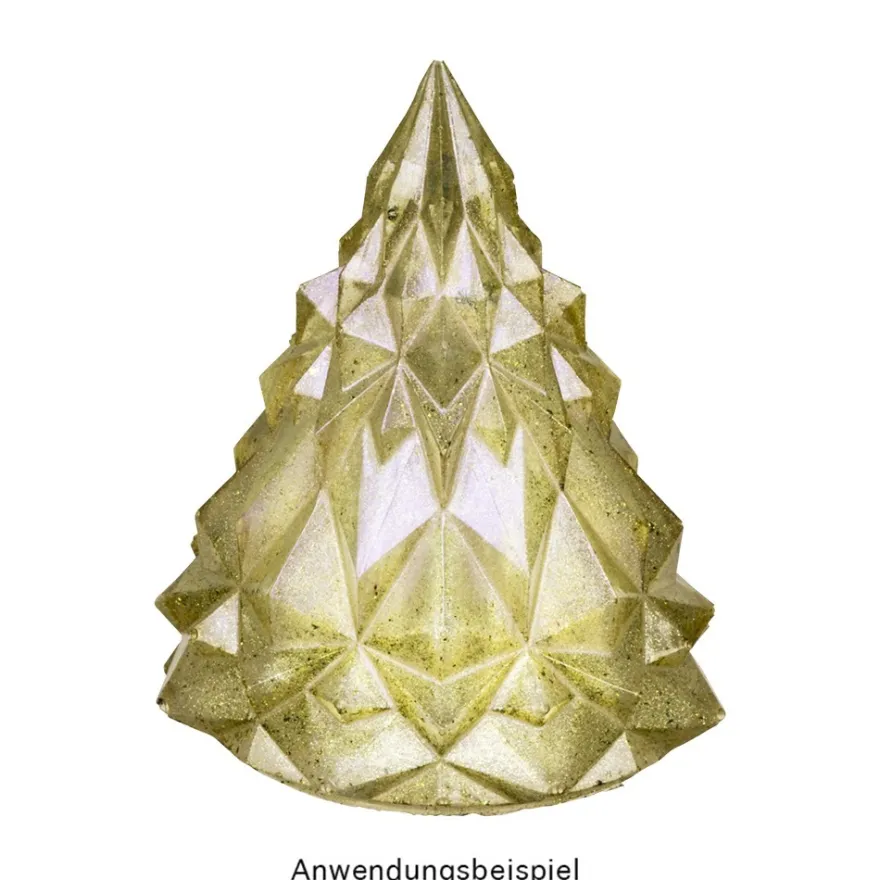 Silikonform Tannenbaum 2, Größe Figur: 5,9cm x 5cm x 5cm