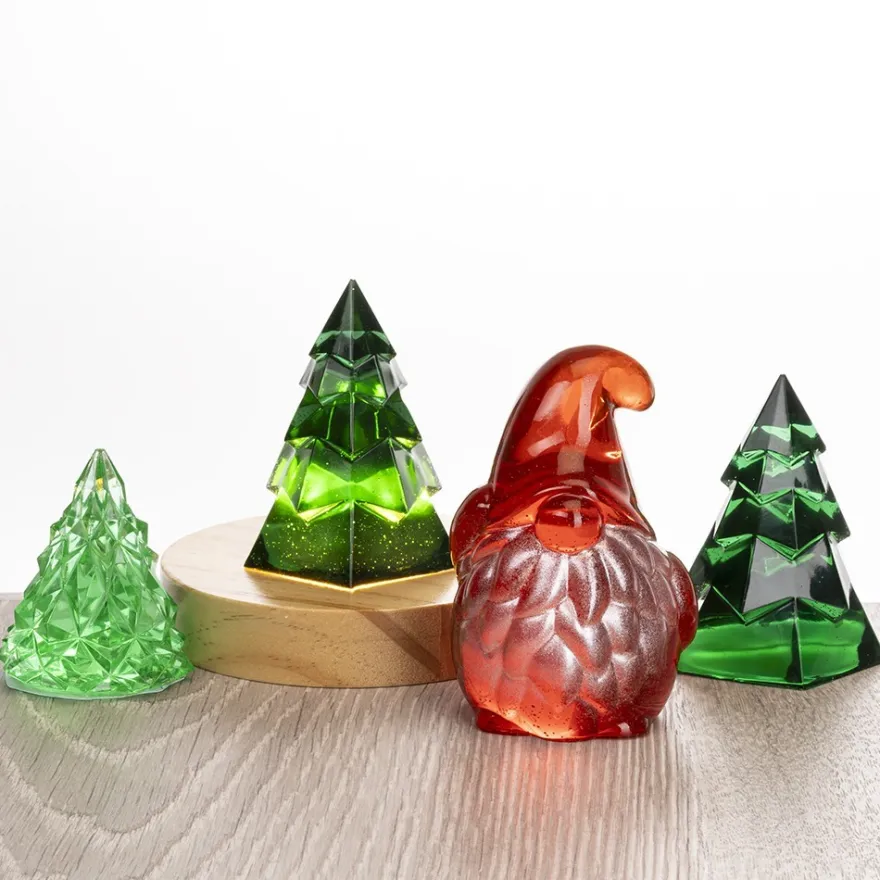 Silikonform Tannenbaum 2, Größe Figur: 5,9cm x 5cm x 5cm