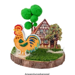 Silikonform, Tiere/Frühling, DIN A4, verschiedene Designs, lebensmittelecht