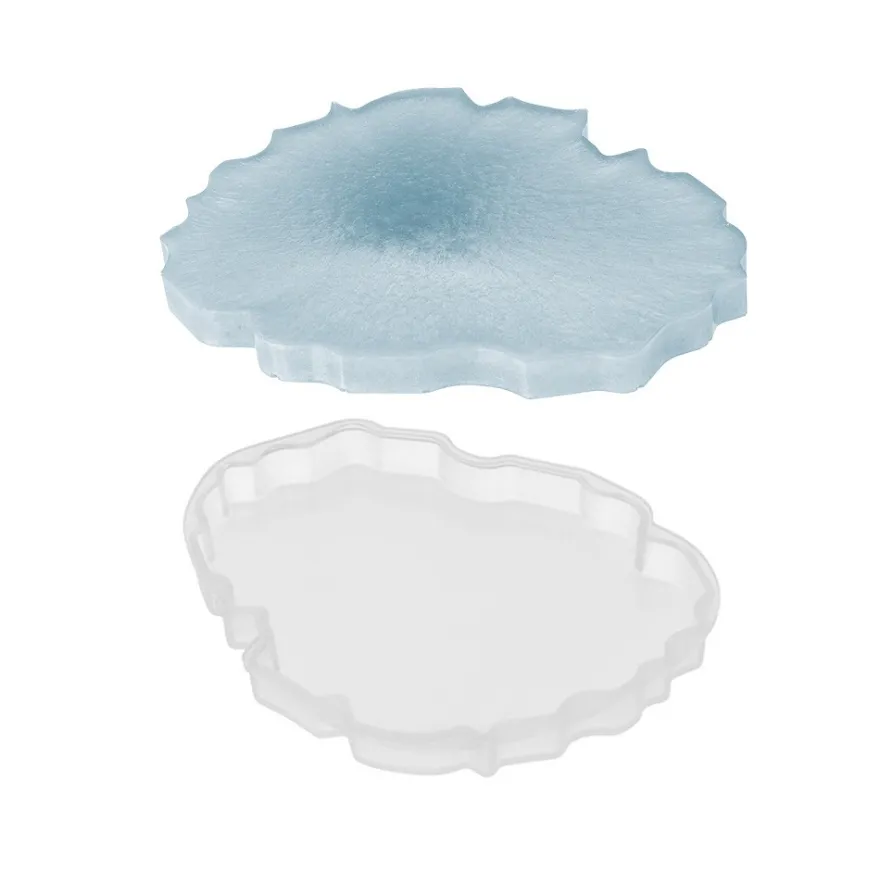 Silikonform Untersetzer 4, Größe 12,3cm x 9,6cm x 1cm