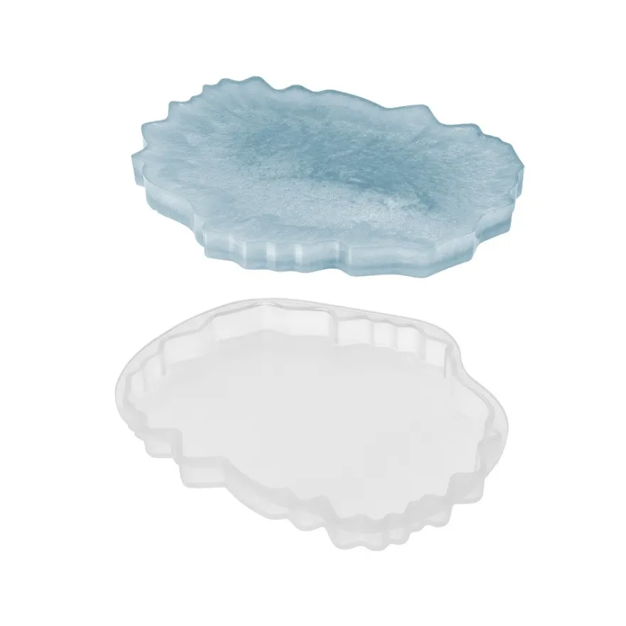 Silikonform Untersetzer 3, Größe 12cm x 9,7cm x 1cm