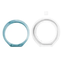 Silikonform Vase Ringform, Größe Objekt: 14,2cm x 14,1cm x 3cm