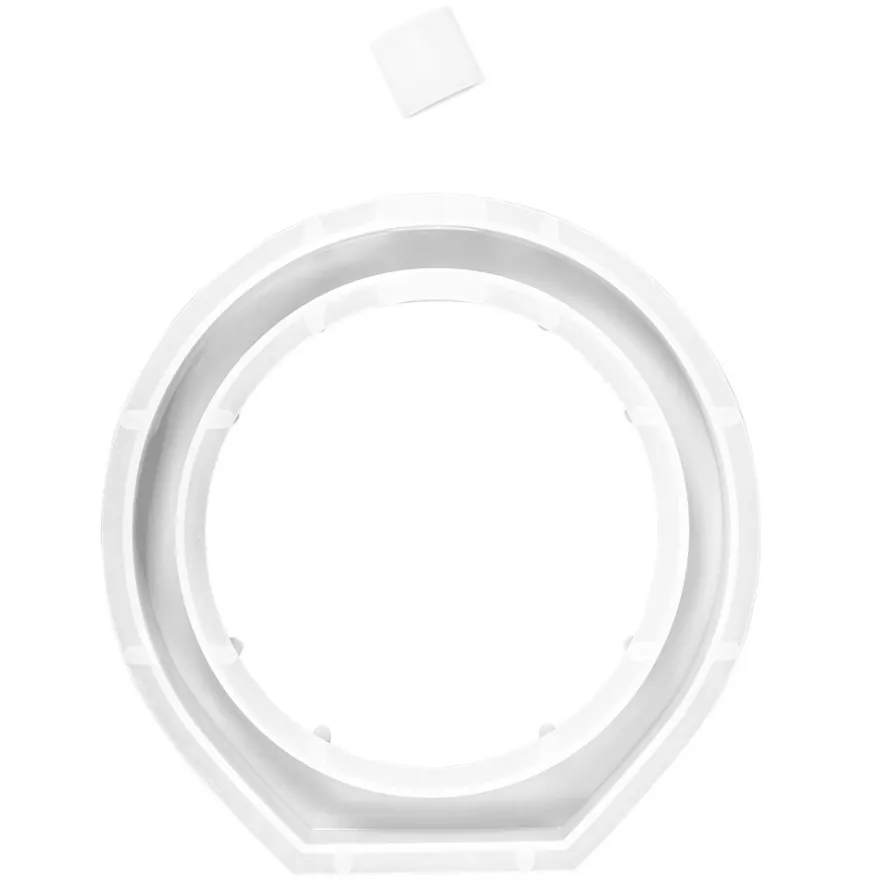 Silikonform Vase Ringform, Größe Objekt: 14,2cm x 14,1cm x 3cm