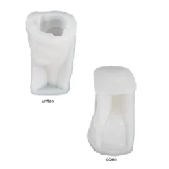 Silikonform Wichtel 3, Größe fertiges Objekt: 4,8cm x 5cm x 9,2cm