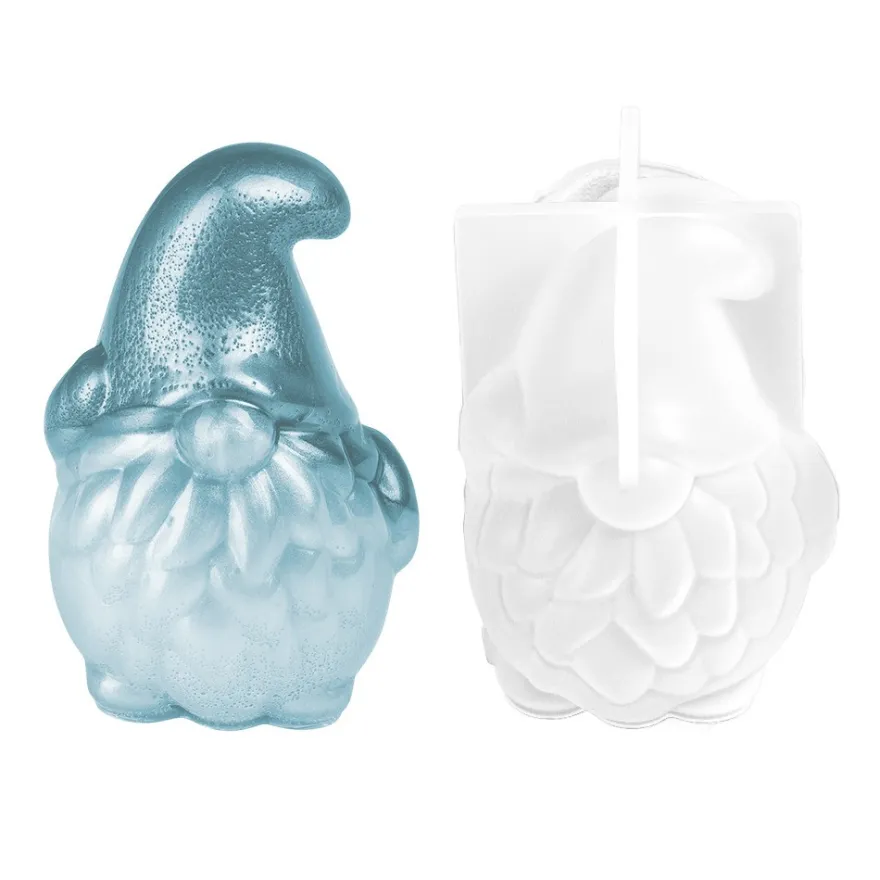Silikonform Wichtel 2, Größe Figur: 9,4cm x 6,1cm x 6,3cm