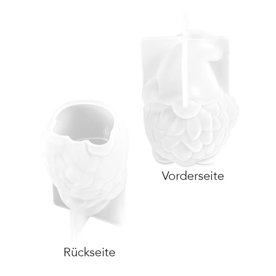 Silikonform Wichtel 2, Größe Figur: 9,4cm x 6,1cm x 6,3cm