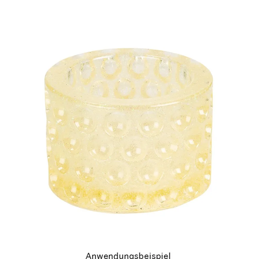 Silikonform Windlicht, Größe Windlicht: Ø 8,1cm, 5,5cm hoch