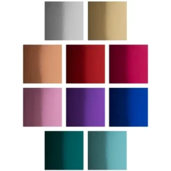 Spiegelkarton, DIN A4, 300g/m², 2x 10 versch. Farben, 20 Bogen