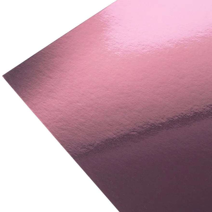 Spiegelkarton, selbstklebend, DIN A4, 200g/m², 20 Farben, 20 Bogen