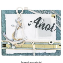 Spiegel-Mosaik-Sticker, 9,7cm x 29,6cm, selbstklebend, gold
