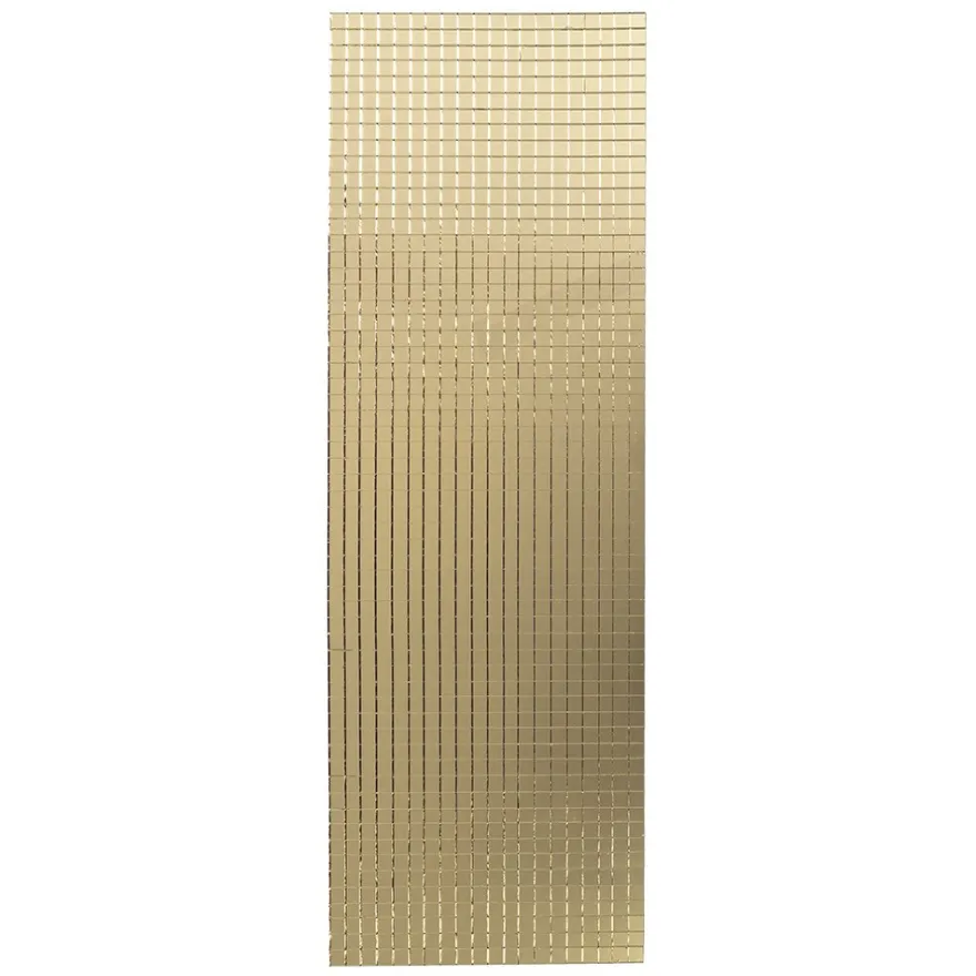 Spiegel-Mosaik-Sticker, 9,7cm x 29,6cm, selbstklebend, gold