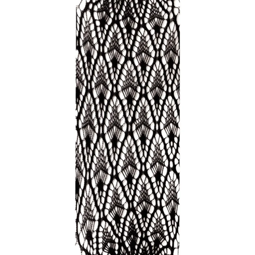 Spitzen-Überzug, Design 2, schwarz