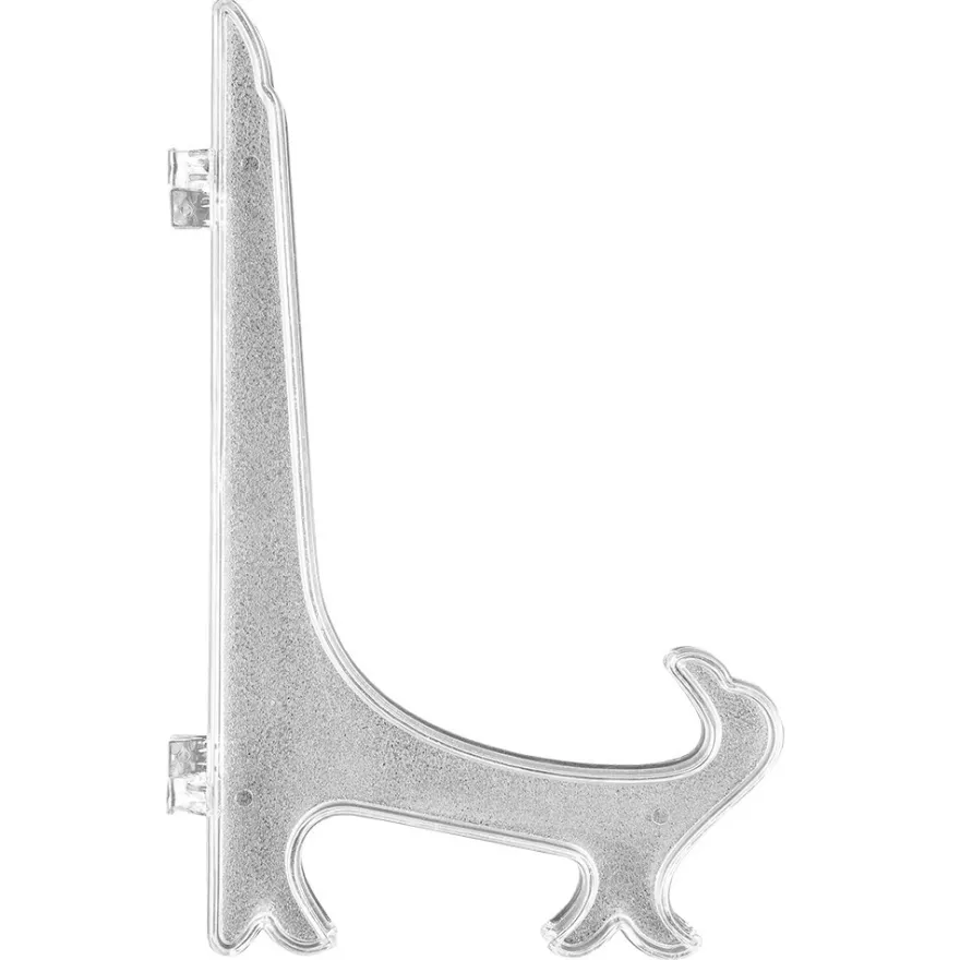 Staffeleien, für Rahmen & Bilder, 15cm x 9,7cm, klappbar, klar, 10 Stück