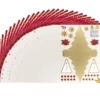 Stanzbogen Adventskalender, Tannen-Geschenkboxen, DIN A4, 24 Stück