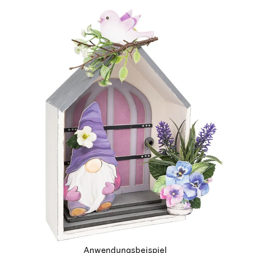 Stanzbogen, Fensterschmuck Wichtel, DIN A4, 800g/m², 5 Farben, 5 Bogen