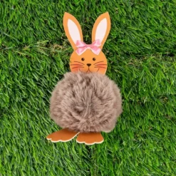 Stanzbogen, Fröhliche Hasenköpfe, DIN A4, 800g/m², 5 Bogen