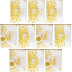 Stanzbogen, Kuchen-Schachteln, Design 4b & 4c, DIN A4, 10 Stück