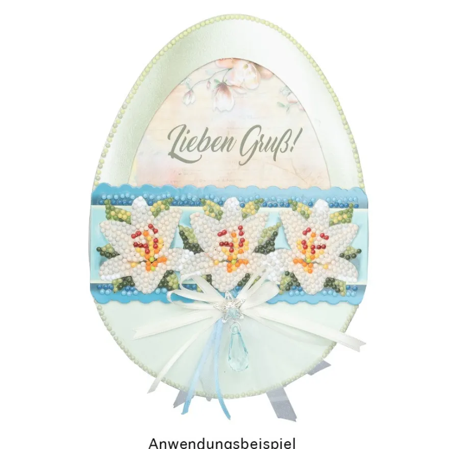 Stanzbogen, Oster-Wichtel, DIN A4, 800g/m², 5 Farben, 5 Bogen