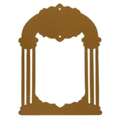 Stanzbogen, Pavillon/Torbogen, 17,5 x 25 cm, gold, 10 Bogen