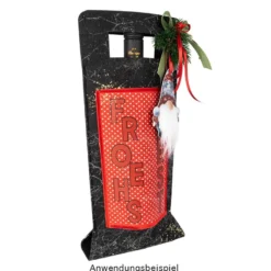 Stanzbogen, Weihnachts-Wichtel, DIN A4, 800g/m², 5 Bogen
