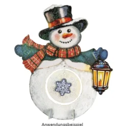 Stanzbogen, Wintermotive, DIN A4, 800g/m², 5 Farben, 5 Bogen