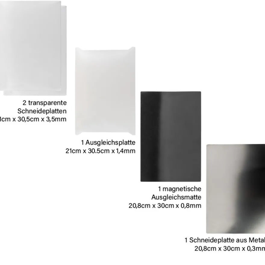 Stanzfee, Elektrische Präge- & Stanzmaschine, DIN A4, inkl. 5 versch. Platten