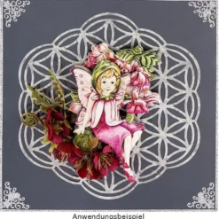 Stanzschablone, Blume des Lebens, 14cm x 14cm