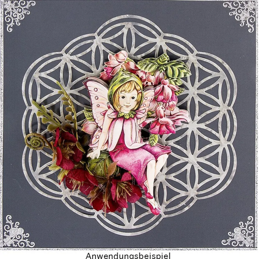 Stanzschablone, Blume des Lebens, 14cm x 14cm
