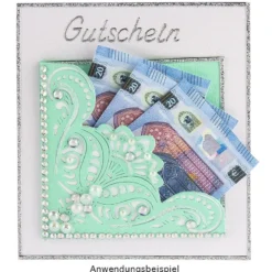 Stanzschablone, Einstecktasche 1, 15cm x 8,2cm