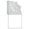 Stanzschablone, Einstecktasche 2, 15,7cm x 8,6cm, gefaltet: 7,7cm x 7,7cm