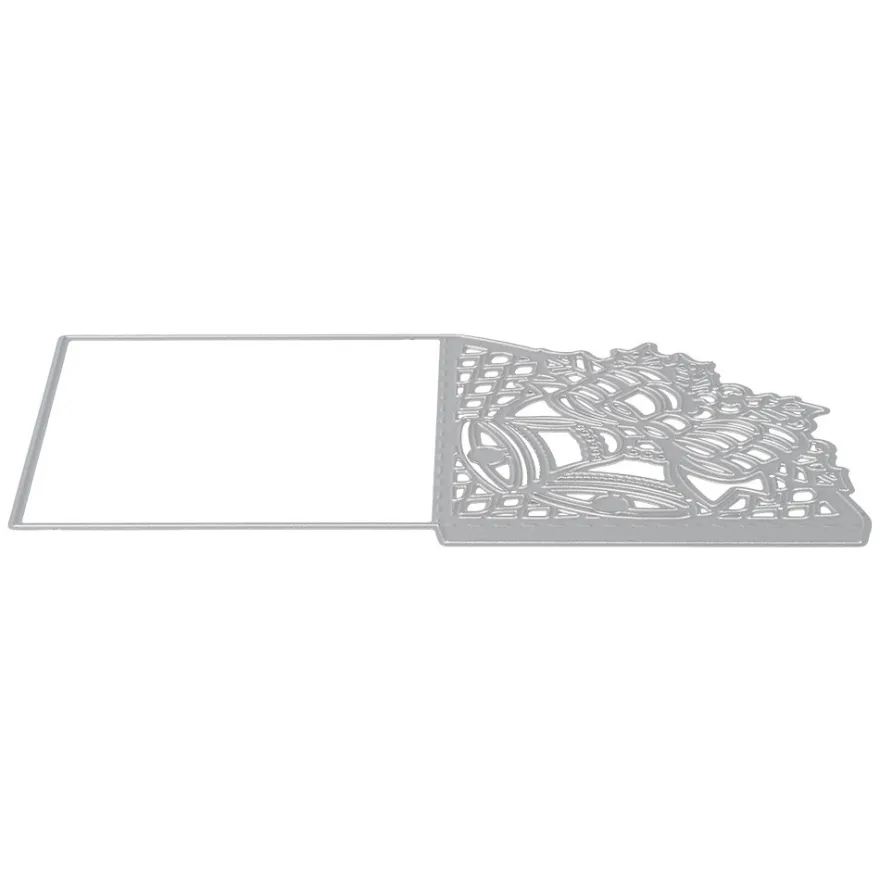 Stanzschablone, Einstecktasche 2, 15,7cm x 8,6cm, gefaltet: 7,7cm x 7,7cm