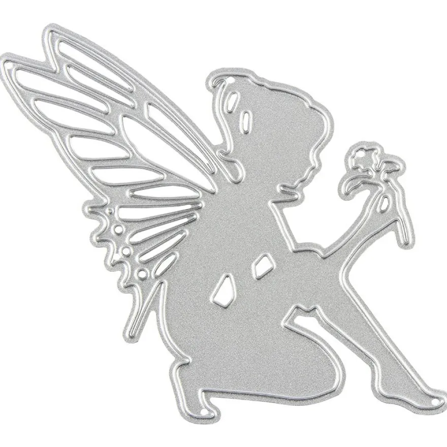 Stanzschablone, Elfe 1, 7cm x 7,7cm