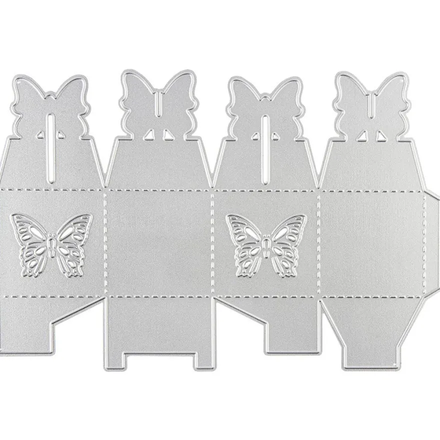 Stanzschablone, Faltbox 1, 16,3cm x 11cm
