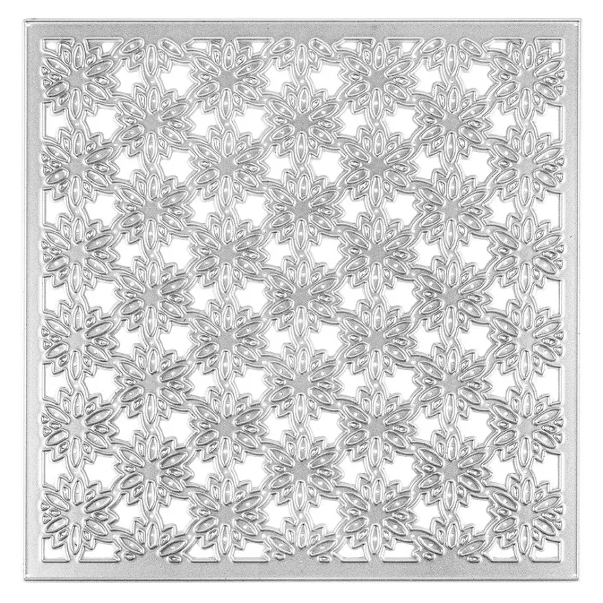 Stanzschablone, Hintergrund 8, 13,8cm x 13,8cm