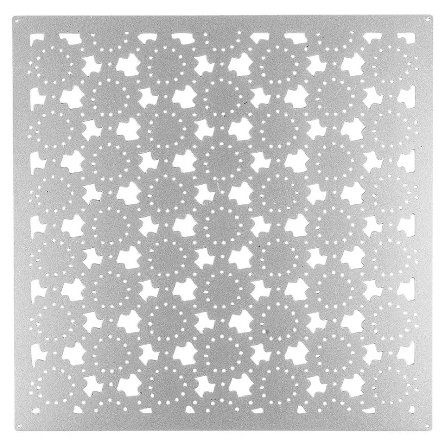 Stanzschablone, Hintergrund 8, 13,8cm x 13,8cm