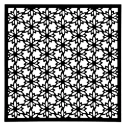 Stanzschablone, Hintergrund 8, 13,8cm x 13,8cm