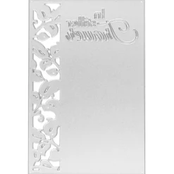 Stanzschablone, In stiller Trauer, 9,4cm x 14,4cm