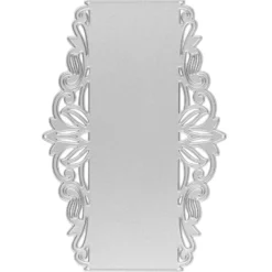 Stanzschablone, Kartenaufleger Ornament 2, 13,6cm x 9,3cm
