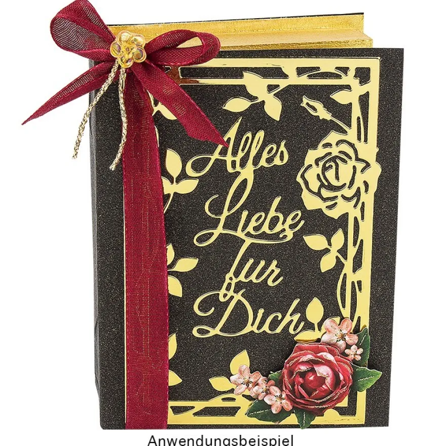 Stanzschablonen, Alles Liebe für Dich, 2 Stück