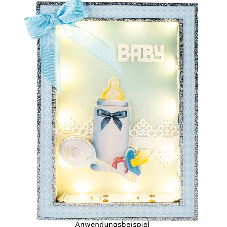 Stanzschablonen, Baby, 5 Stück