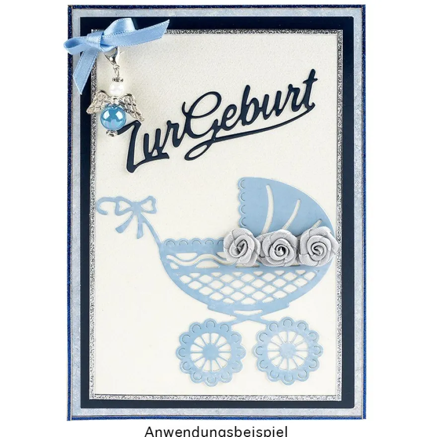 Stanzschablonen, Baby, 5 Stück