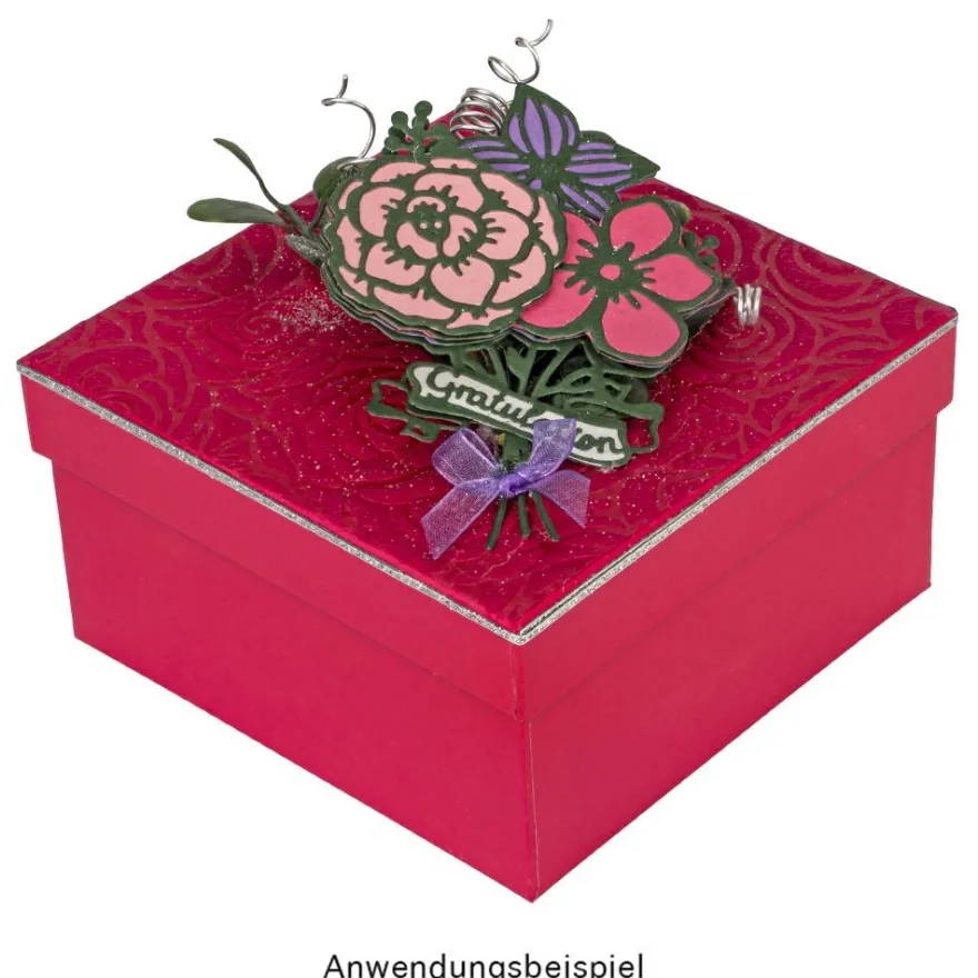 Stanzschablonen, Blumensträußchen, 11 Stück