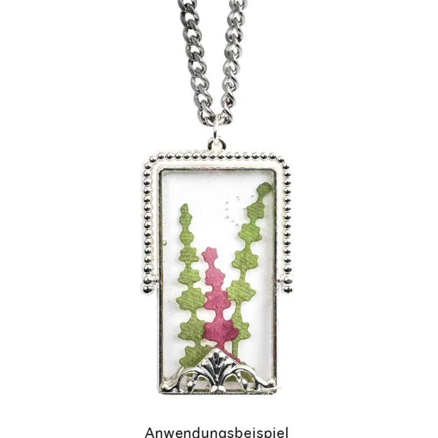 Stanzschablonen, Blumenwelt, 10 Stück