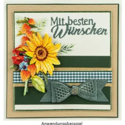 Stanzschablonen, 3-D Schleife, 5 Stück