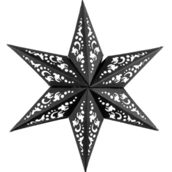 Stanzschablonen, Faltstern & Eiskristalle, 17,5cm x 19,5cm, 3 Stück